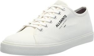 Мужские низкие кеды Allsaints Underground из канвы, слоновая кость