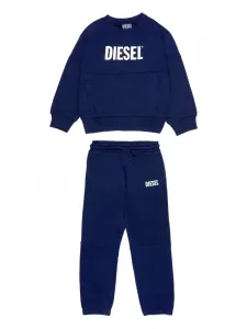 Спортивный костюм с логотипом Diesel Kids, синий