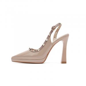 Zubumei Женские туфли на высоком каблуке - нюд, цвет Nude
