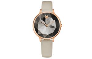 Женские часы Crystal Lake Swarovski, серые с чешуйчатым узором