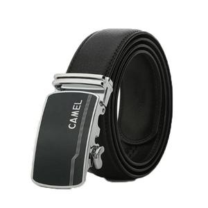 Мужской кожаный ремень CAMEL, Подарочная коробка с двусторонней автоматической пряжкой