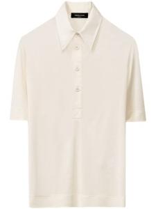 Fabiana Filippi шелковая рубашка поло, нейтральный