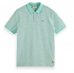 Поло с коротким рукавом Scotch & Soda 171722, зеленый