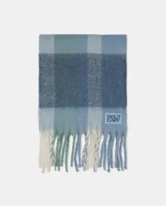 Клетчатый шарф Easy Wear, синий