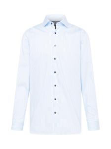 Рубашка Slim Fit на пуговицах OLYMP Level 5, светло-голубой