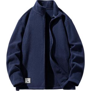 WARRIOR Пальто с бархатистой текстурой Unisex, Dark Blue