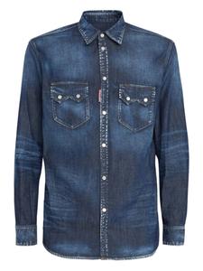 DSQUARED2 рубашка Relax Dan, синий