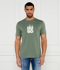 Футболка Hugo Regular Fit, зеленый