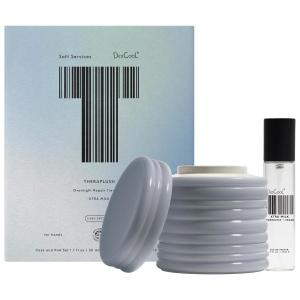 Soft Services x DedCool - Подарочный набор: крем для рук с ретинолом Theraplush “Xtra Milk” и парфюмерный спрей в дорожном формате Soft Services