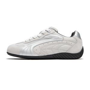 SENGUOGUO Амортизирующие, нескользящие, износостойкие, низкие, повседневные туфли унисекс серебристо-серого цвета