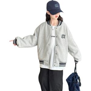 Бейсбольная куртка для детей 3-7 лет PROTECTCAMEL, серый