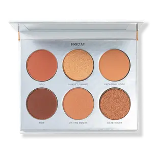 Палетка теней для век On Point PÜR, Friday