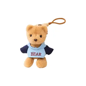 Милый свитшот с дизайном плюшевого мишки и подвеской в виде куклы высотой 15 см Bitter purchase