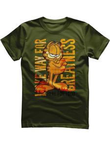 Футболка Make Way For Greatness T-Shirt зеленого цвета Garfield
