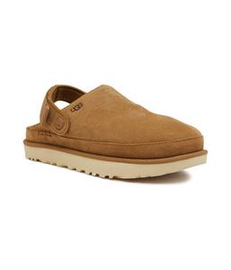 Сандалии-мюли кожаные Ugg, коричневый