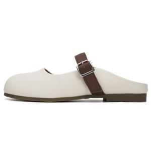 WARRIOR Устойчивые к истиранию нескользящие сандалии с закрытым носком, женские, бежевые