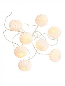 Butlers Гирлянда из светодиодных фонарей HANAMI, набор из 6 штук, белая