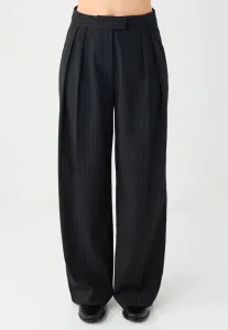 Свободные широкие полосатые брюки Jimmy Key, Black