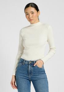 Топ Lee MOCK NECK SLIM FIT, Ecru/Off-White