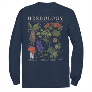 Мужская футболка с сеткой Harry Potter Herbology Herb Reference