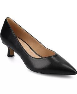 Женские туфли-лодочки Pammie с острым носком и каблуком-рюмочкой Journee Collection, черный