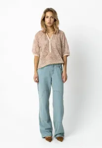 Прозрачная блузка с цветами Coster Copenhagen, Pale Rose