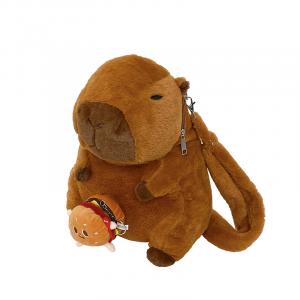Креативная капибара рюкзак куклы плюшевая кукла высота 32,5 см CHONGRONGLIANYU