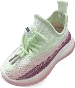 Детские кроссовки для улицы, мальчики, нескользящие беговые, для девочек, для прогулок, спортивные теннисные обувь для мальчиков (малыши/маленькие дети/старшие дети) ZJBPHL, розовый