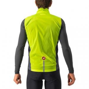 Жилет-стретч Squadra мужской Castelli, цвет Electric Lime/Dark Gray