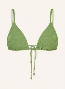 Треугольный бикини-топ oasis Seafolly, зеленый
