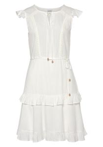 Платье LASCANA, бежевый