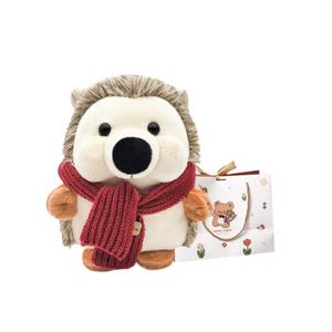 Плюшевая кукла Mr. Porcupine, высота 18 см OU DI PIG, красный