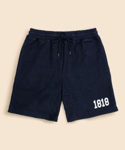 Хлопковые шорты из махровой ткани с логотипом 1818.