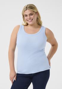 Топ Kaffe Curve KCCARINA, Soft Chambray/Light Blue