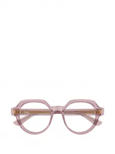 Оправы с круглыми стеклами Chloé, розовый