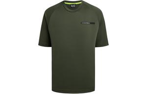 EMPORIO ARMANI Футболка EA7 SS24 мужская зеленая