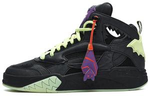 Винтажные баскетбольные кроссовки мужские среднего размера, черные/благородные фиолетовые Fila Fusion