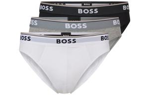 Трусы с отделкой в полоску, набор из 3 штук HUGO BOSS, Mixed Color