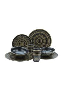Комбинированный сервиз Мандала, 8 шт Creatable, schwarz