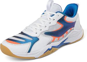 Кроссовки для зала для тенниса, бадминтона, настольного тенниса, волейбола, паддл-тенниса для мужчин и женщин, мальчиков и девочек Ybberik, синий