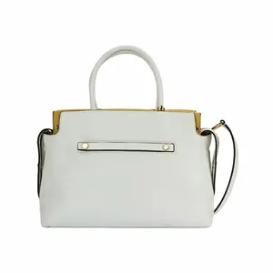 TORY BURCH Женская белая сумка через плечо из кожи наппа