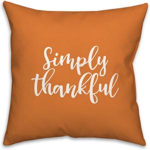 Creative Products Декоративная подушка для дивана оранжевая пушистая мягкая Orange