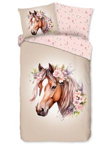 Комплект постельного белья Avera бежево-розового цвета Good Morning, 135x200 см