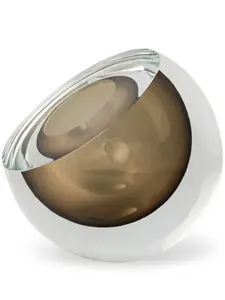 Статуэтка bowl drop murano, 12х14 см, Gardeco, коричневый