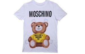 MOSCHINO Футболка унисекс белая
