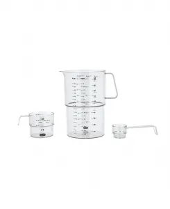 Набор из 3 мерных принадлежностей Mensura Rosti, прозрачный