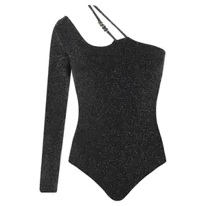 Боди узкого кроя Nakaris Hugo, черный