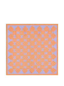 Шелковый платок Dries Van Noten, фиолетовый