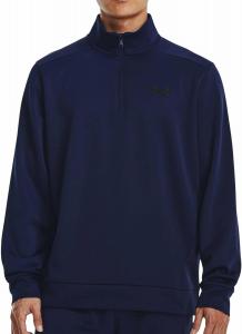 Under Armour мужская флисовая толстовка Armourfleece 1/4 молния, (410) Midnight Navy/Black
