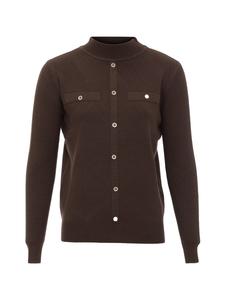 Faina Женский свитер коричневого цвета